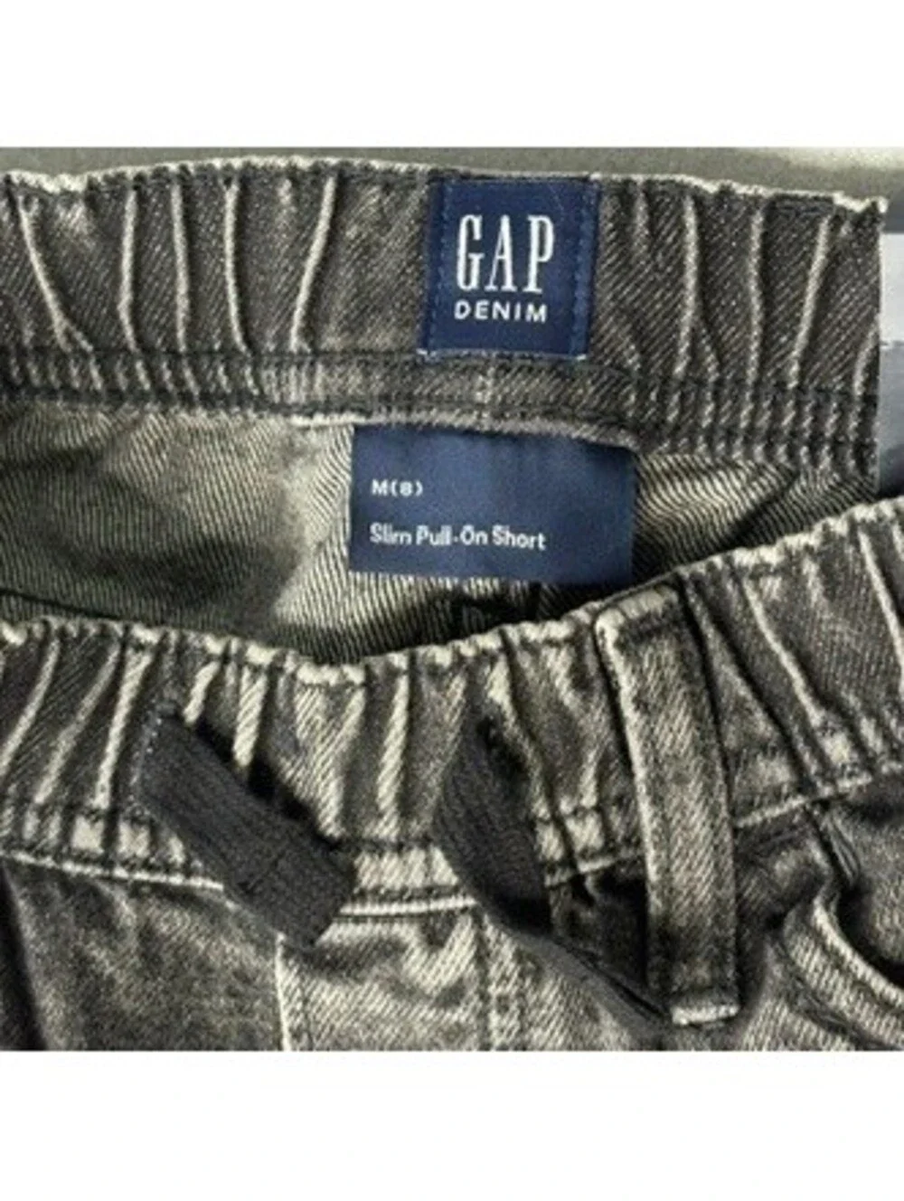 GAP Boys Slim Pull-On Denim Shorts Size M (8)